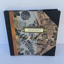 Mini Keepsake Album Scrapbook Journaling Memories Photos Book New Open Box