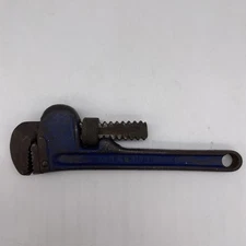 Vintage Craftsman 6” Pipe Wrench Blue Paint 1940s? OG