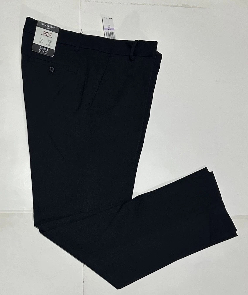 green emerald velvet dress Stain Shield Flat Front Stretch Dress Pant main image 1