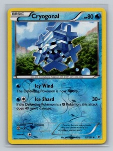 Pokemon Noble Victories #32/101 Cryogonal (32) Reverse Holo Uncommon