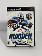 Madden 2001 Football for Sony PlayStation 2 (PS2) Complete in Box with Manual