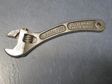 RARE SIZE QUEEN CITY 6 INCH CURVED CRESCENT STYLE WRENCH BERGMAN BUFFALO FR. SHP