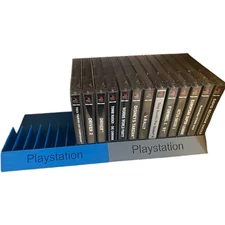 Sony PlayStation 3 PS3 Game Case Stand Rack Holder Display Blu-ray/DVD Disc