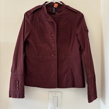 Marc by Marc Jacobs Women's Denim 3 Button Basic Jacket Color Brick Size 6 USED