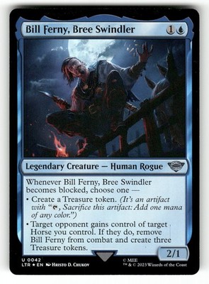 Bill Ferny, Bree Swindler 42 Foil LTR: Tales of Middle-earth NM