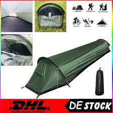 Zelt Campingzelt Einmannzelt Ultraleicht 1 Personen Trekking Biwak Zelt  Neu