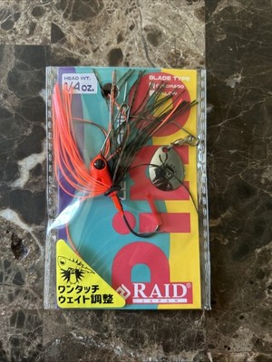 Raid Japan Level Spin Pino 1/4 OZ Colorado LSPC09 Orange Punch