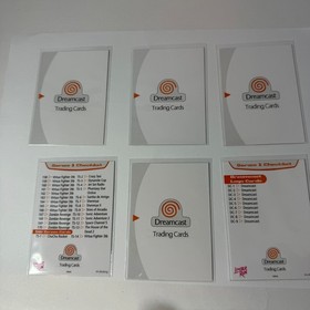 Official Sega Limited Run Dreamcast Trading Cards - Shenmue Virtua Fighter Space