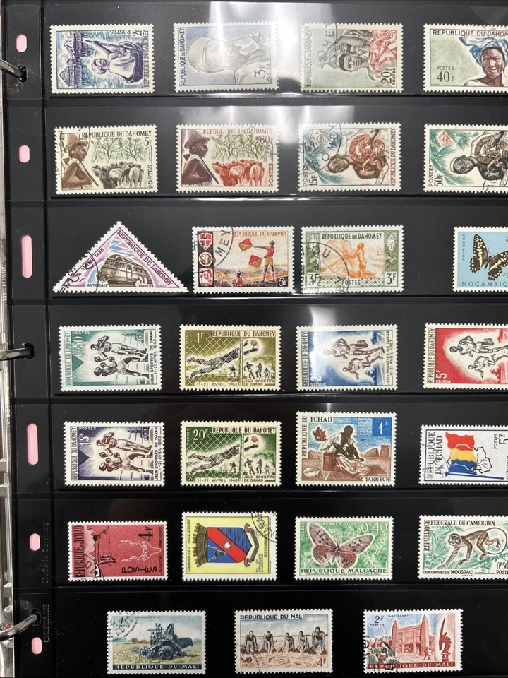 Entire Vintage Stamp Collection. Over 1000 Stamps. Most Mint (over 30 Countries) - Image 3 of 4