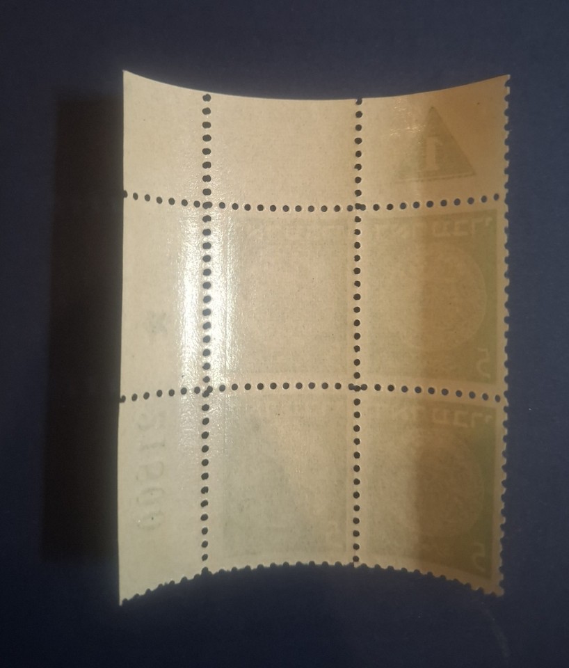 1948 Israel Stamp Doar Ivri 5 mil Plate Block 1 Star Right 21800 MNH | eBay
