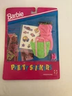 1992 Barbie Pretty Sticker Fashions NIP 4535 Vintage Dress Bag Shoes Mattel