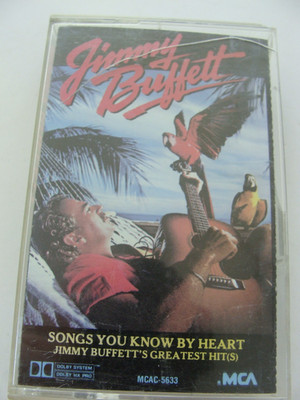 VTG 1985 Songs You Know by Heart: Jimmy Buffett's Greatest Hit(s) (Cassette)