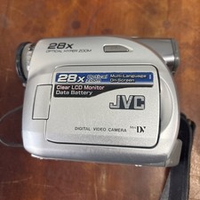 JVC GR-D347U Mini DV Camcorder some scratches on lens doesn  t affect performance