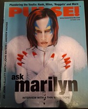 VINTAGE PULSE MAGAZINE TOWER RECORDS - MARILYN MANSON - JOHN WATERS OCTOBER 1998