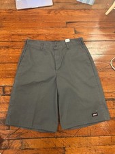 Genuine Dickies Men's Relaxed Fit Multi-Use Pocket Work Shorts Charcoal Grey