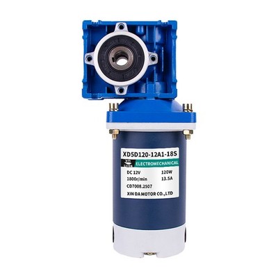 Hohes Drehmoment DC Schneckengetriebemotor 12V 24V 120W Motor RV030 GearBox