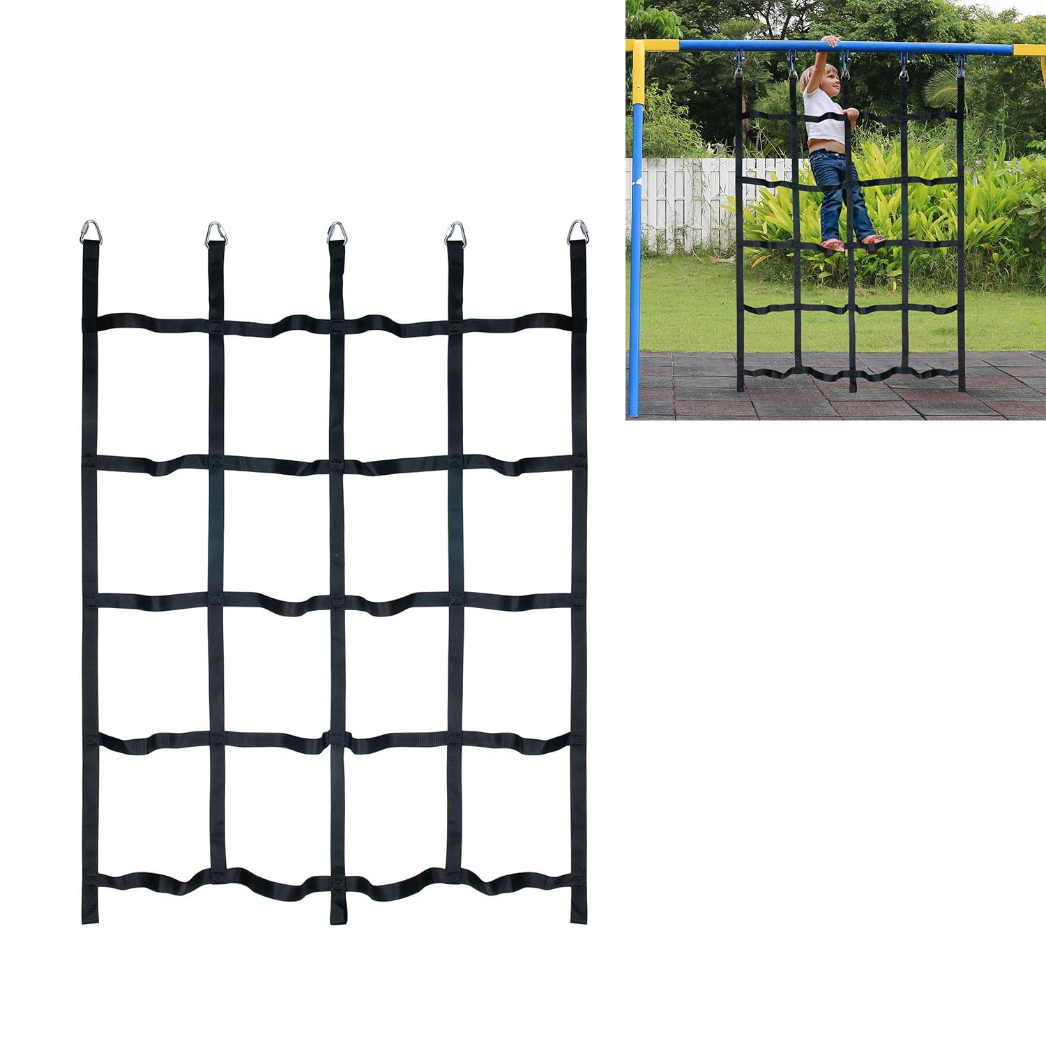 Climbing Net for Kids Outdoor, Climbing Cargo Net, Playgroun