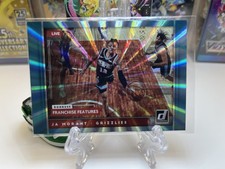 2021-22 Panini Donruss Ja Morant Franchise Features Holo Teal Laser #4 Grizzlies