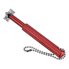 Golf Club Scanalatura Affilatore,U V Tipo 6 Teste Re-Scanalatura,Rosso