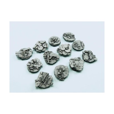 Micro Art Mini Base Urban 32mm Urban Fight - Round Bases Pack New
