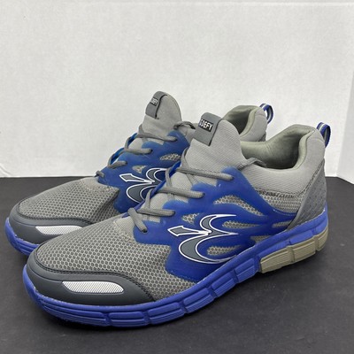 Gravity Defyer Men's Athletic Running Shoes Mesh Comfort Sneakers Gray Blue 13