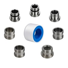 XNTONG 7 Pieces Faucet Adapter Kit, Sink for M7 Silver