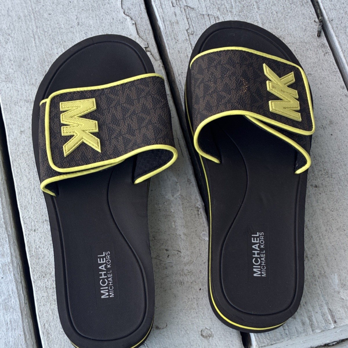 Michael Kors Men’s Logo Slide Sandals MICHAEL KORS Men main image 4