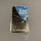 Vintage NOS Camaro Splash Guards Mud Flaps Thermoflex Black Set Pair Chevrolet