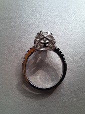 Anello Argento 925 Zircone Swarovski Together Jewels Regolabile Zirconia