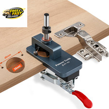Metal Concealed Hinge Jig, 35MM Cabinet Hinge Jig Drilling Hole Punche