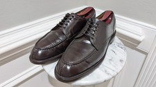 Zapato de vestir Oxford cordobés vintage Allen Edmonds para hombre 9,5 D Bradley Shell