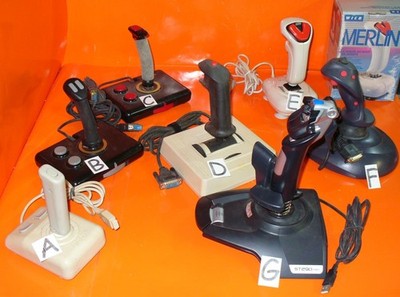 VINTAGE JOYSTICKS ALL WORKING YOUR CHOICE
