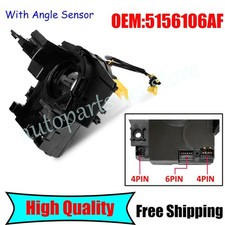 Steering Wheel Clock Spring With Angle Sensor For Chrysler Dodge Jeep 5156106AF