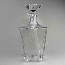 Baccarat Crystal Decanter Cognac Martell Cordon Bleu Model Late 20th Century 9"