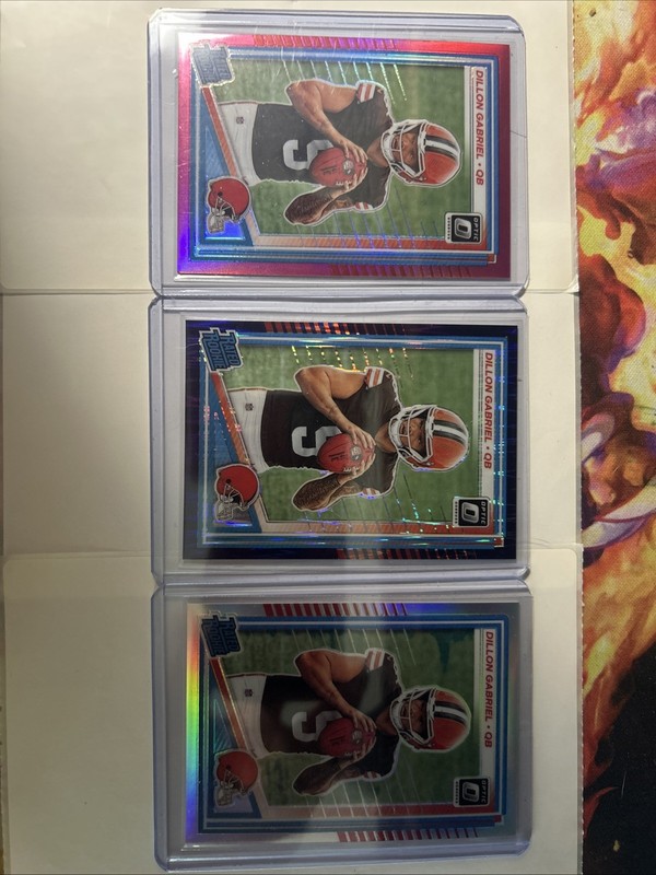 2025 Optic Dillon Gabriel Pink,Purple Shock ,Holo Silver #263