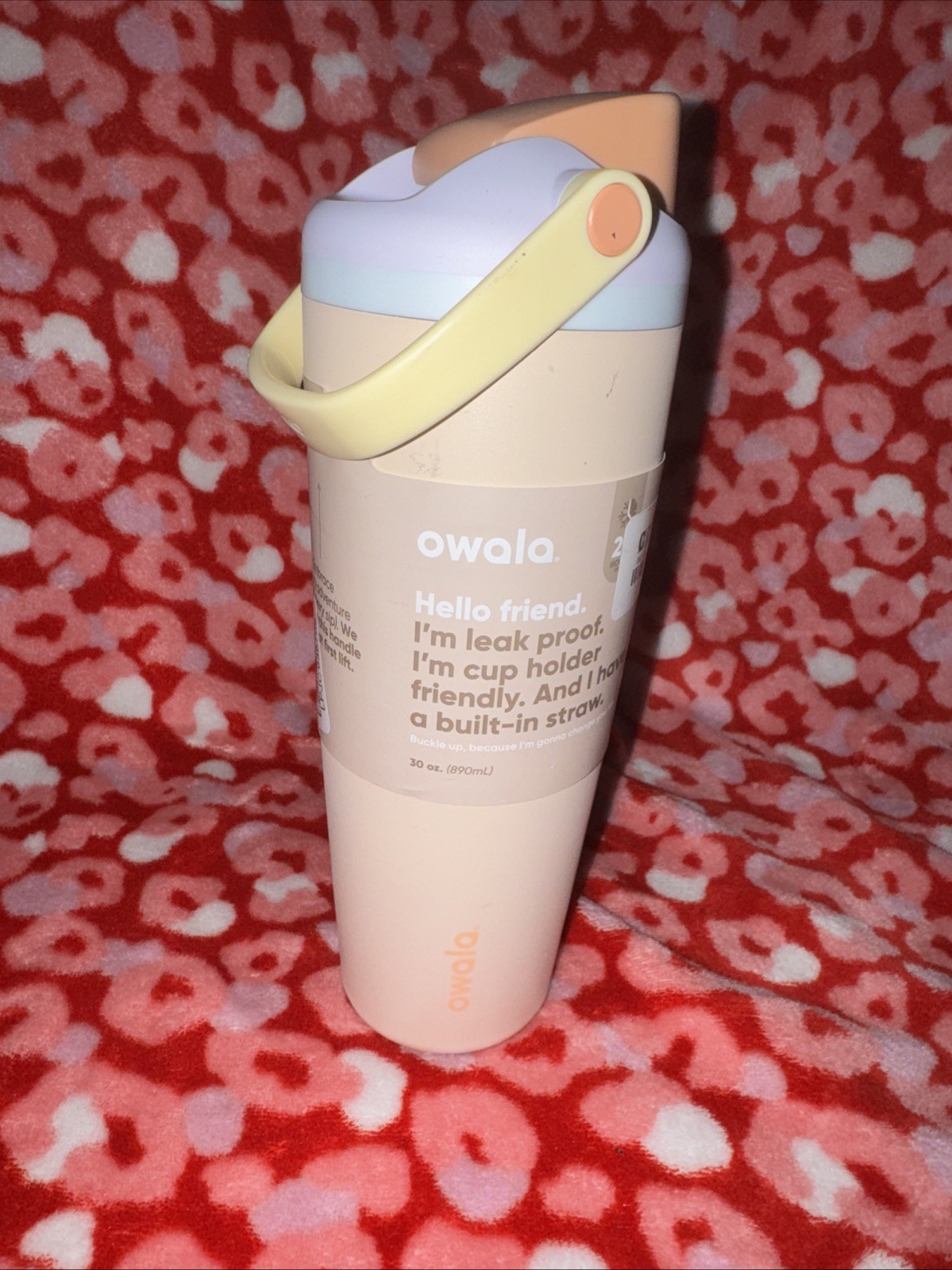 Owala FreeSip Sway Insulated Stainless Steel Water Bottle with Two-Way Spout