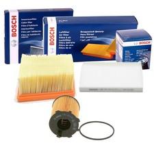 BOSCH Filtre À Pollen, D'Air Et D'Huile Ensemble Compatible Avec Ford Ecosport
