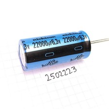Capacitor 22000uF 6V3 6.3V 18x40 Nichicon KA High Grade Audio Electrolytic