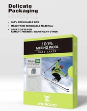 Kids 100 Merino Wool Base Layer Tops Midweight Warm Underwear Shirt Blue 9-10