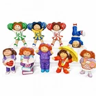 Lot of 9 Vintage 1980s Cabbage Patch Kids Mini PVC Figures