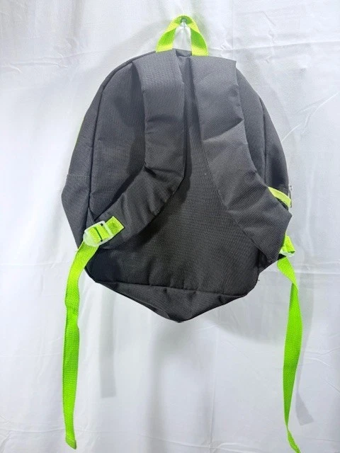 Kids Ninja Turtles Backpack w/ keychain Black and Green bag school boys girls - Image 4 of 4