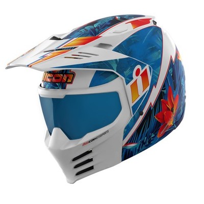 ICON Elsinore  Helmet - Kaonohi - Blue - Large 0104-3267