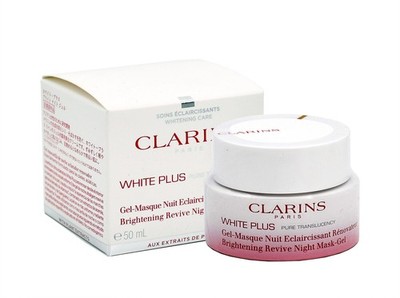 Clarins White Plus Brightening Revive Night Mask Gel 50ml