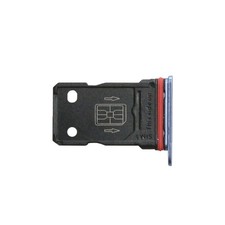 Replacement Dual Sim Card Tray For OnePlus 7T - Glacier Blue