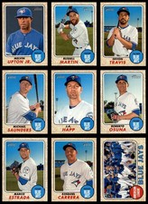 2017 Topps Heritage Blue Jays Almost Complete Team Set 8 - NM/MT 6916893