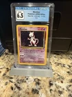 CGC 6.5 Mewtwo Base Set 10/102 Holo Rare Unlimited Italian 2000 WotC