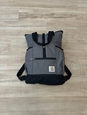 Carhartt Legacy Backpack Laptop Bag Hybrid Tote Bag Padded Compartment Gray