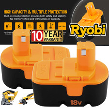 2Pack Replacement for Ryobi 18V PLUS 3.6Ah 18Volt Battery P100 13022 ABP1801 NEW
