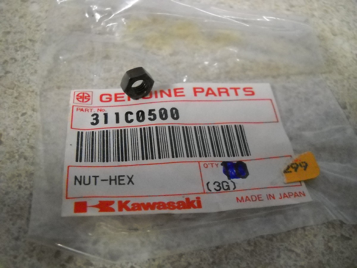 chie** 　no2 NOS OEM Kawasaki Ignition Switch Nut 1987-2018 KLF110/250/400