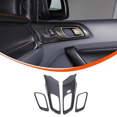 Carbon Optik Innentürgriff Abdeckung Passned Für Ford Ranger T6 T7 T8 2015-2021